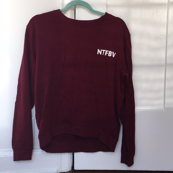 H&M Long Sleeve No Time For Bad Vibes - Picture 1 of 3